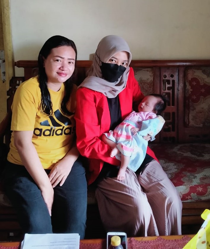 Kunjungan Kedua Program 1000HK bersama Ibu Rahmi dan Adik Elza